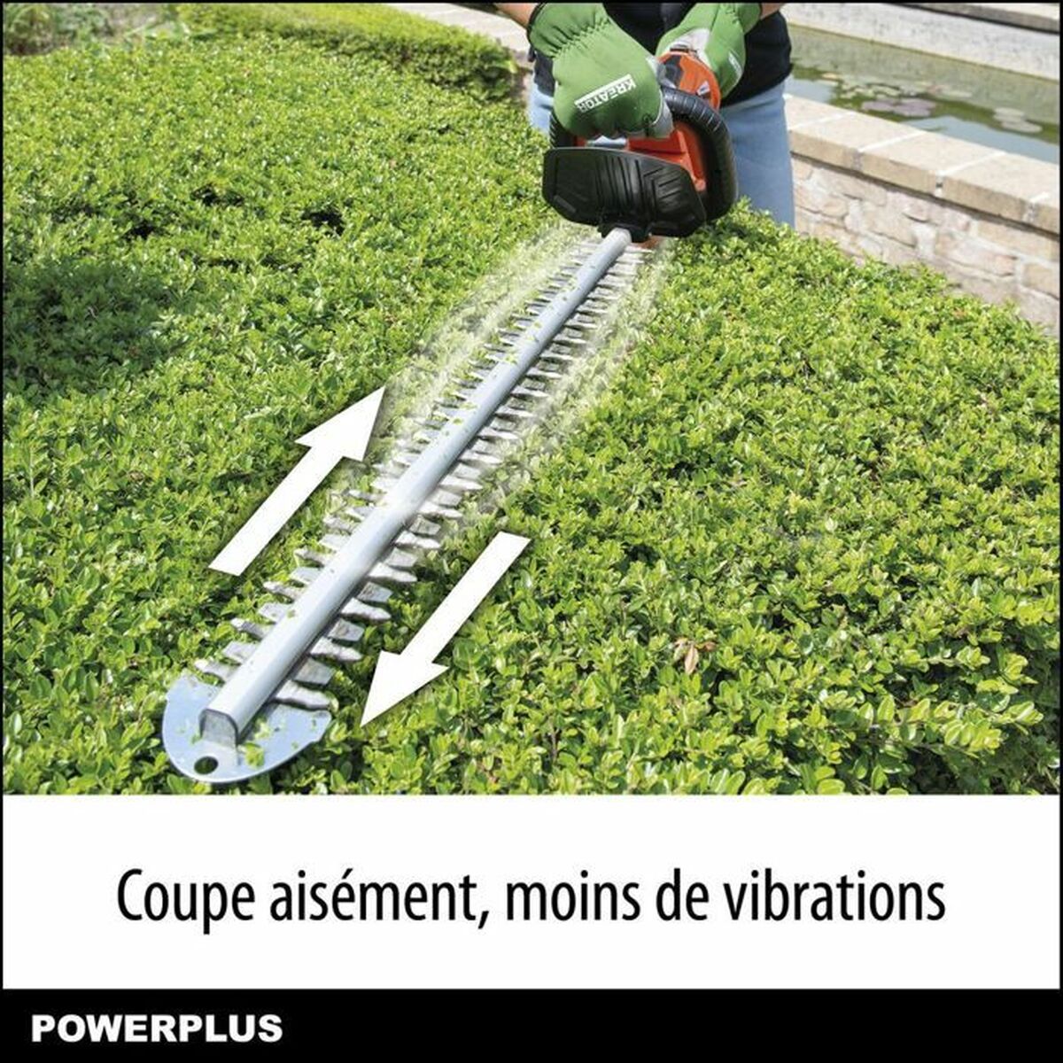 Gyvatvorių žirklės Powerplus 67 cm 40 V